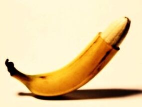 banania simbolizon një penis të zmadhuar
